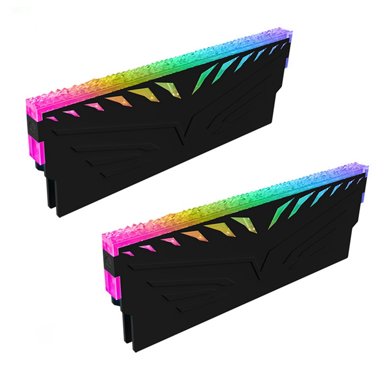 Computer RAM Heatsink 5V ARGB AURA SYNC Memory Stick Armor Vest for Desktop RAM DDR3 4 5 Universal