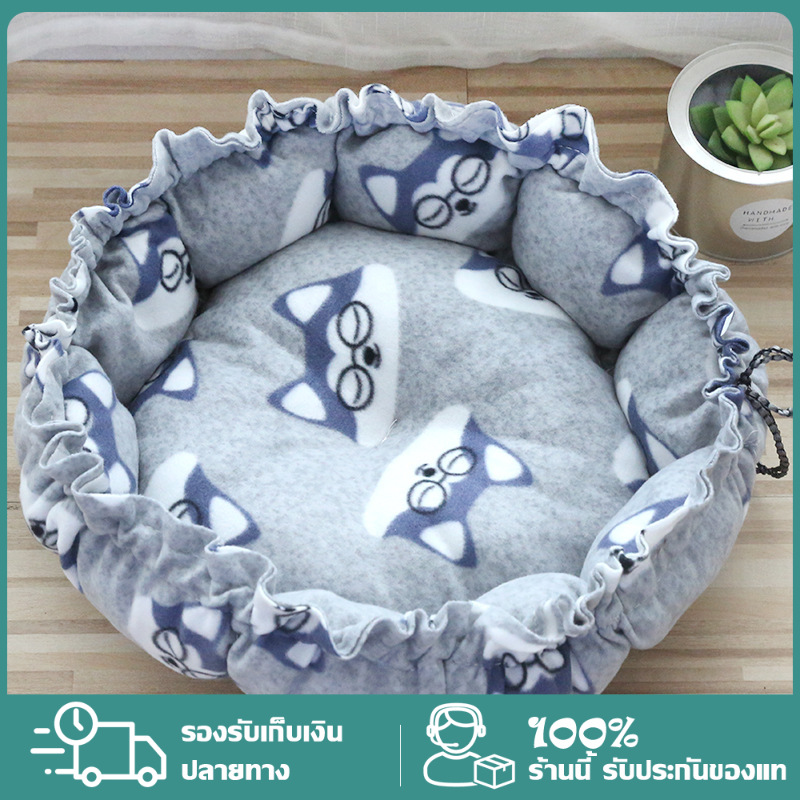 YTL ที่นอนแบบเตียง นุ่ม สบาย M,L,XL ที่นอนสัตว์เลี้ยง นุ่ม