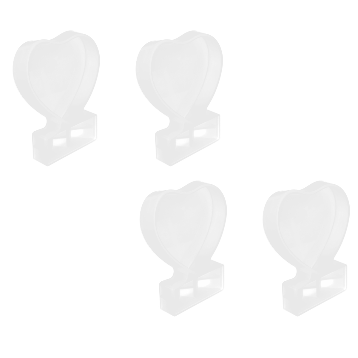 4X Resin Mold for Photo Frame,Heart Shape Silicone Epoxy Molds for Casting and Home Decoration,DIY Crafts