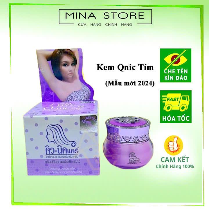 Kem Q-NIC CARE- 15Gr, Giảm Thâm ƞách , Thâm Mông , Đầu Gối, Khuỷu Tay Chính Hãng thá¡ Lan  Dưỡng Body