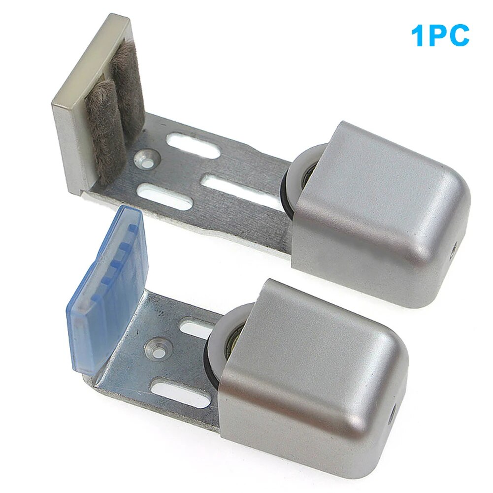 【Booming】 Hardware Slotting Barn Steel Sliding Door Track Bottom Mini Adjustable Length Low Noise Solid Anti Swinging Home Floor
