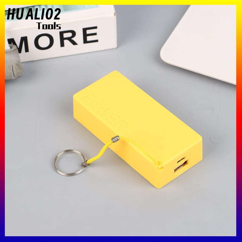 HUALI02 Điện thoại di động ngân hàng sạc pin gói cho trường hợp tự làm hộp Protable đầy màu sắc stroage hộp - 7
