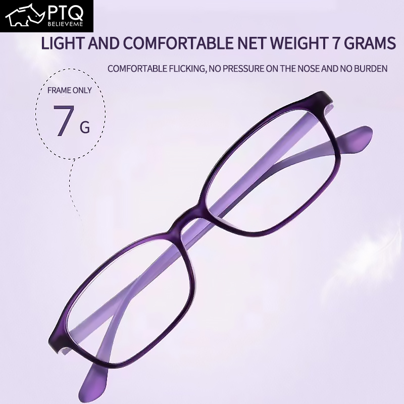 Temperament Repairing Presbyopia Fashion Ultra-light Presbyopic Glasses for Men and Women with The Same Style Young and Advanced Reading Glasses PTQ