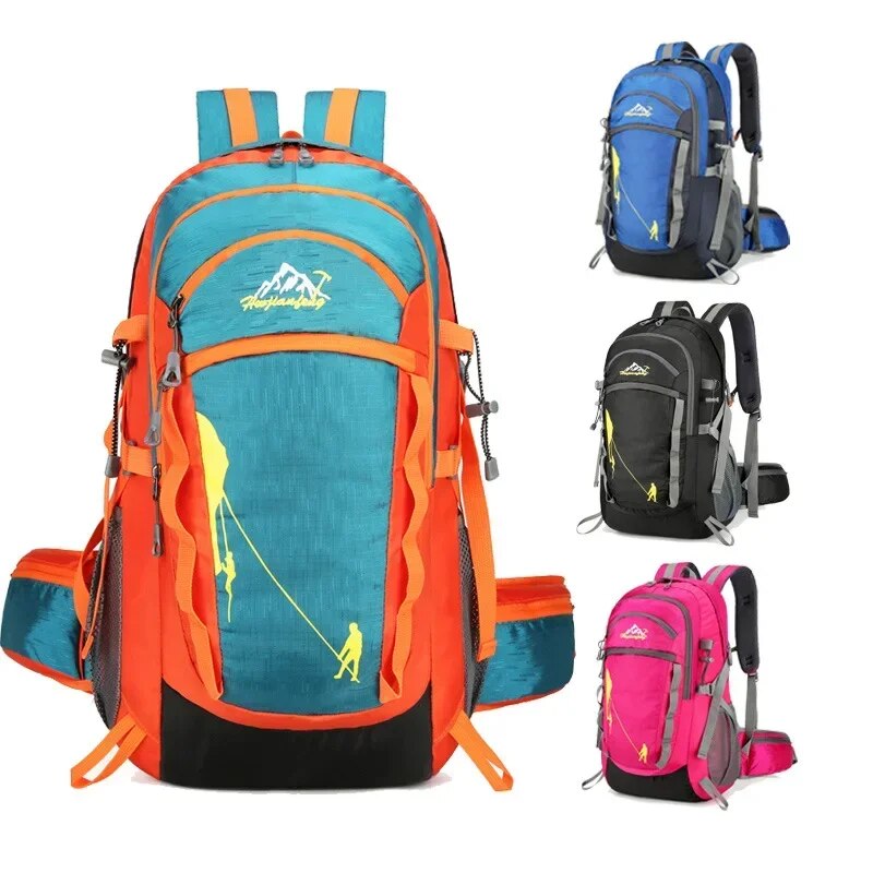 40L A Large-Capacity Universal Outdoor Travel Ski Mountaineering Backpack Waterproof Hiking Lightweight Backpacks