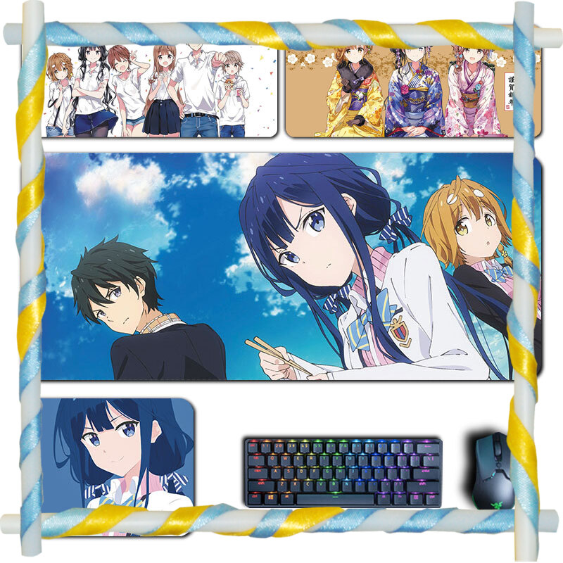 Masamune Kun's Revenge Big Mouse Pad Adagaki Aki Masamune Mouse Pad Máy tính xách tay Pad PC Gaming 