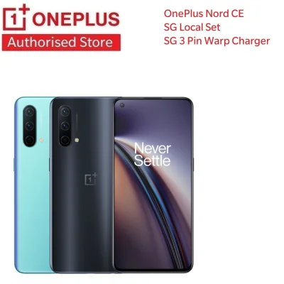 OnePlus Nord CE 5G | SG Local Set | 8GB + 128GB | SG 3 Pin Warp Charger | 2 Years Local Official Warranty