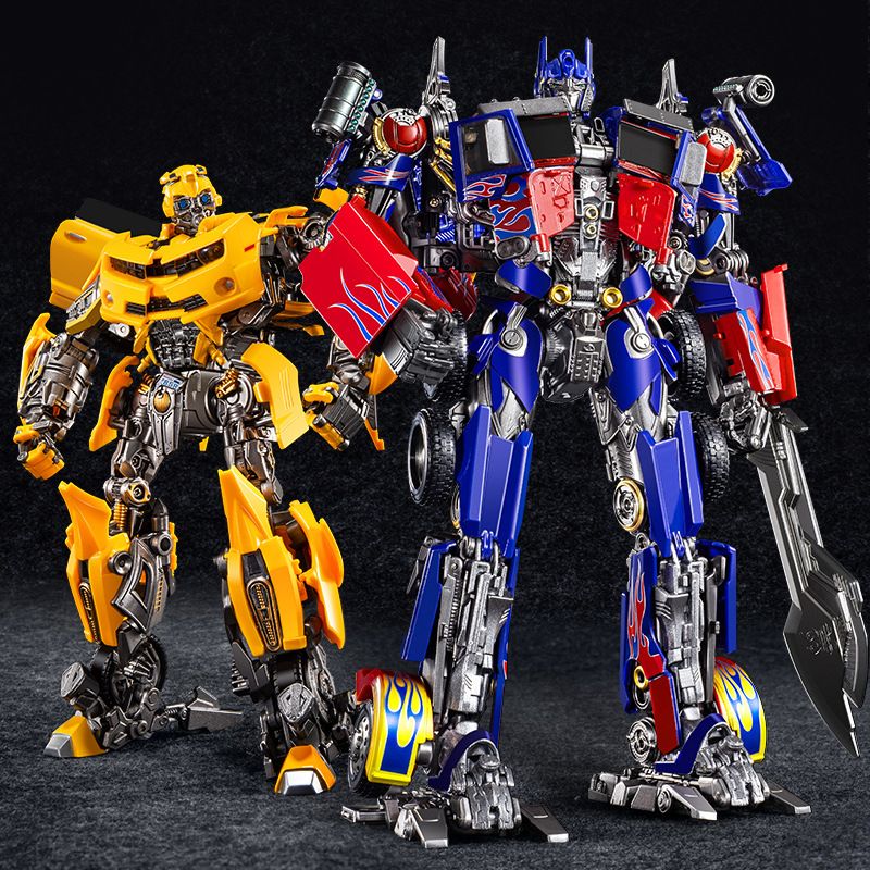 Đồ Chơi Transformers Optimus Prime Xe Robot Bumblebee Mô Hình HợP Kim Quà