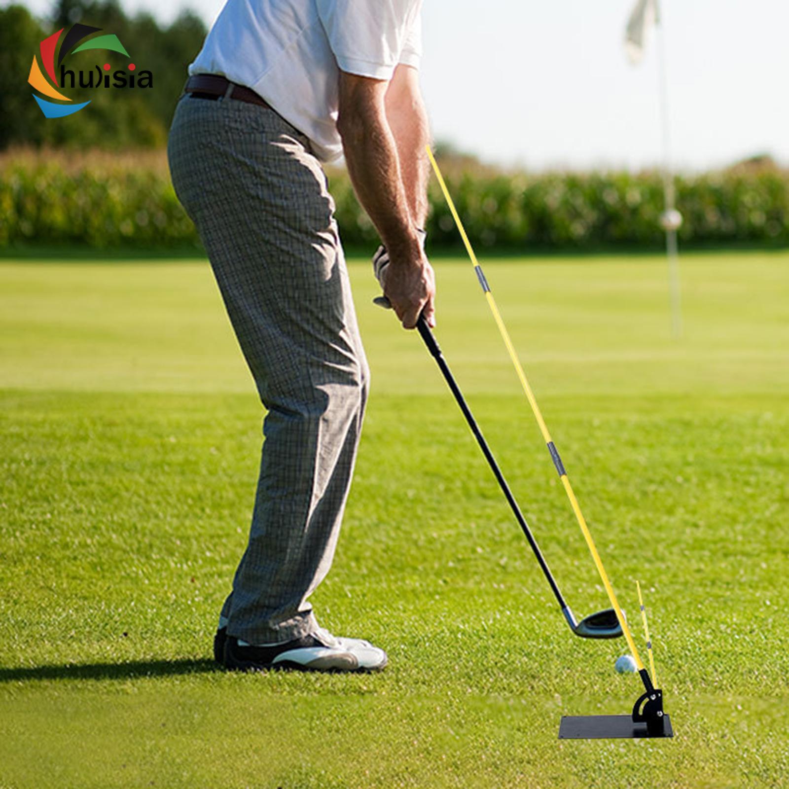 Chulisia lấy hướng Golf Bộ dính dụng cụ hỗ trợ huấn luyện chơi golf xách tay golf huấn luyện viên công cụ thực hành tấm cho sứt mẻ Swing hoạt động ngoài trời