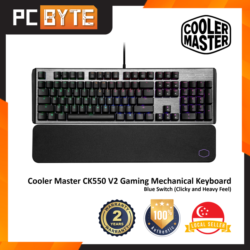 Cooler Master CK550 V2 - Gaming Mechanical Keyboard (RGB Backlight) Singapore