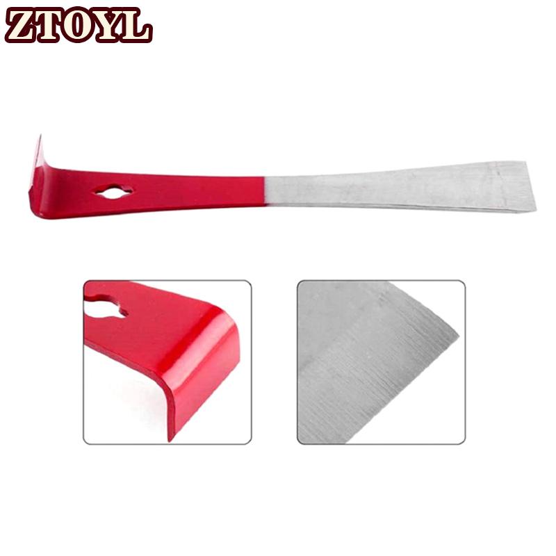 ZTOYL 1ชิ้นอุปกรณ์การเลี้ยงผึ้งสีแดง26.5ซม. เครื่องมือยกรังสแตนเลสตะขอรูปตัว J เครื่องมือขูดมีดขูด ราคา 54 บาท*ส่งฟรี