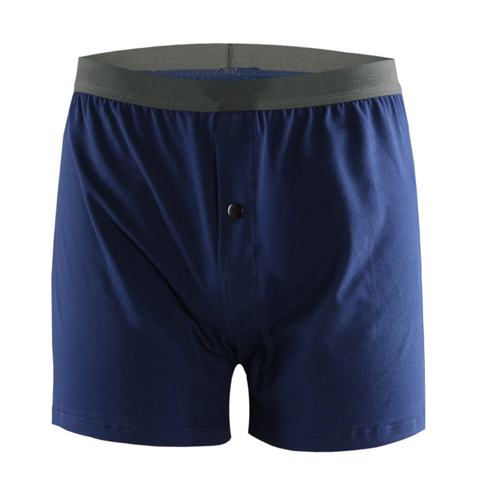 Lover® Smooth Routing Boxers Cotton Boxer Briefs Men's Comfortable U-convex Boxer Shorts with Elastic Waistband Perfect for Daily Wear and Sleepwear