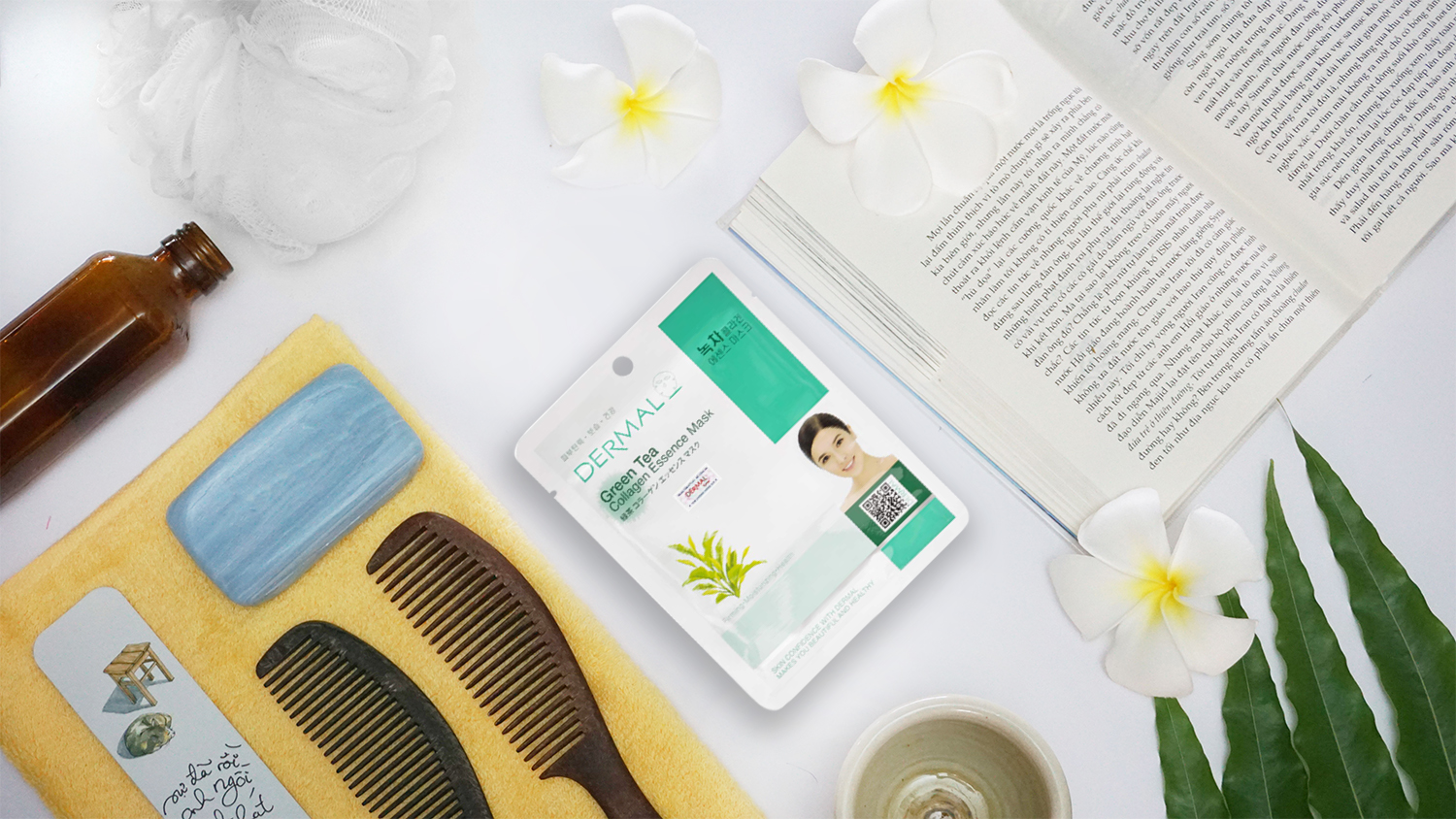 Dermal Green Tea Collagen Mask
