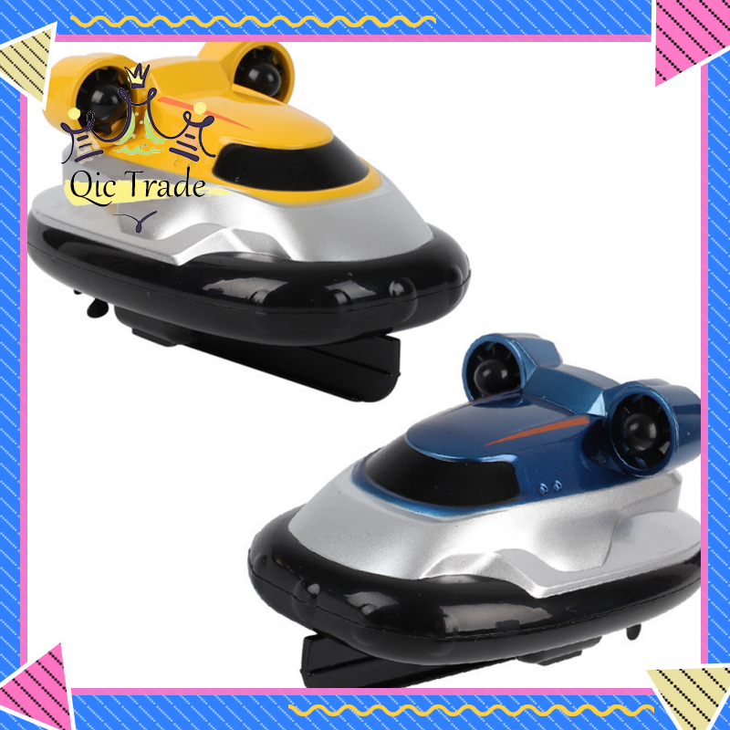 【QIC✨】Remote Control Boat For Kids 2.4G Mini RC High Speed Speedboat With Lights Electric Water Toys Gifts For Boys Girls 888-1A ราคา 463 บาท*ส่งฟรี