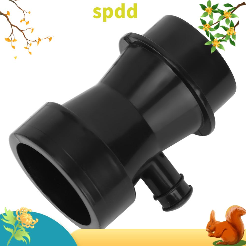 SPDD Nhựa Đầu hút khí ống Venturi Tự làm Đen Ống Venturi cho bể cá Đầu phun ống Tăng lượng khí nạp Đầu hút khí bể cá Bể cá