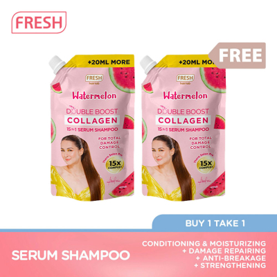 (BUY 1 TAKE 1) Fresh Hairlab Watermelon Double Boost Collagen 15 in 1 ...