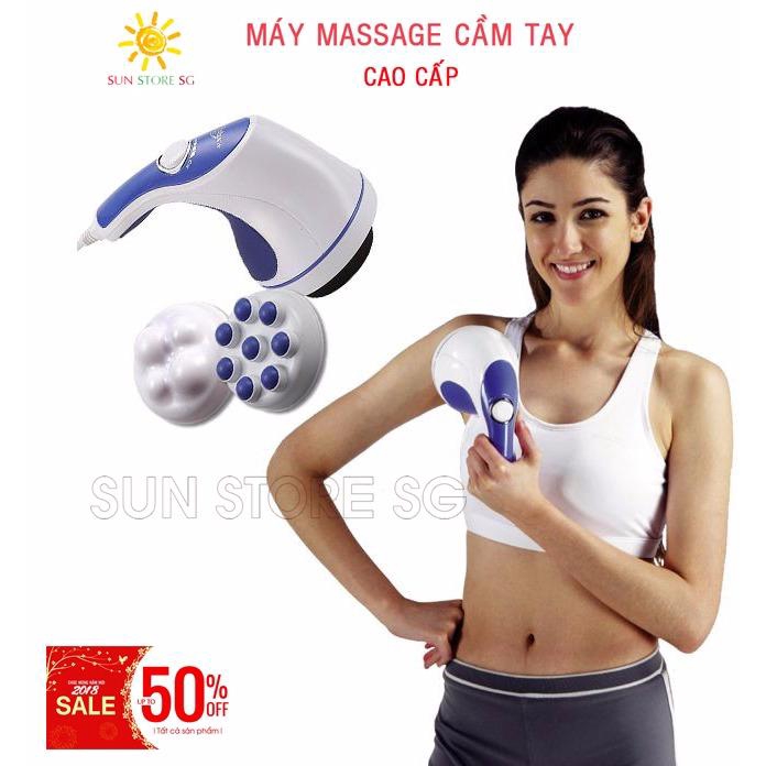  t1 Máy mát Xa Đánh Tan Mỡ Bụng  - Máy Massage  cầm tay 5 đầu  Cao cấp relax t2 