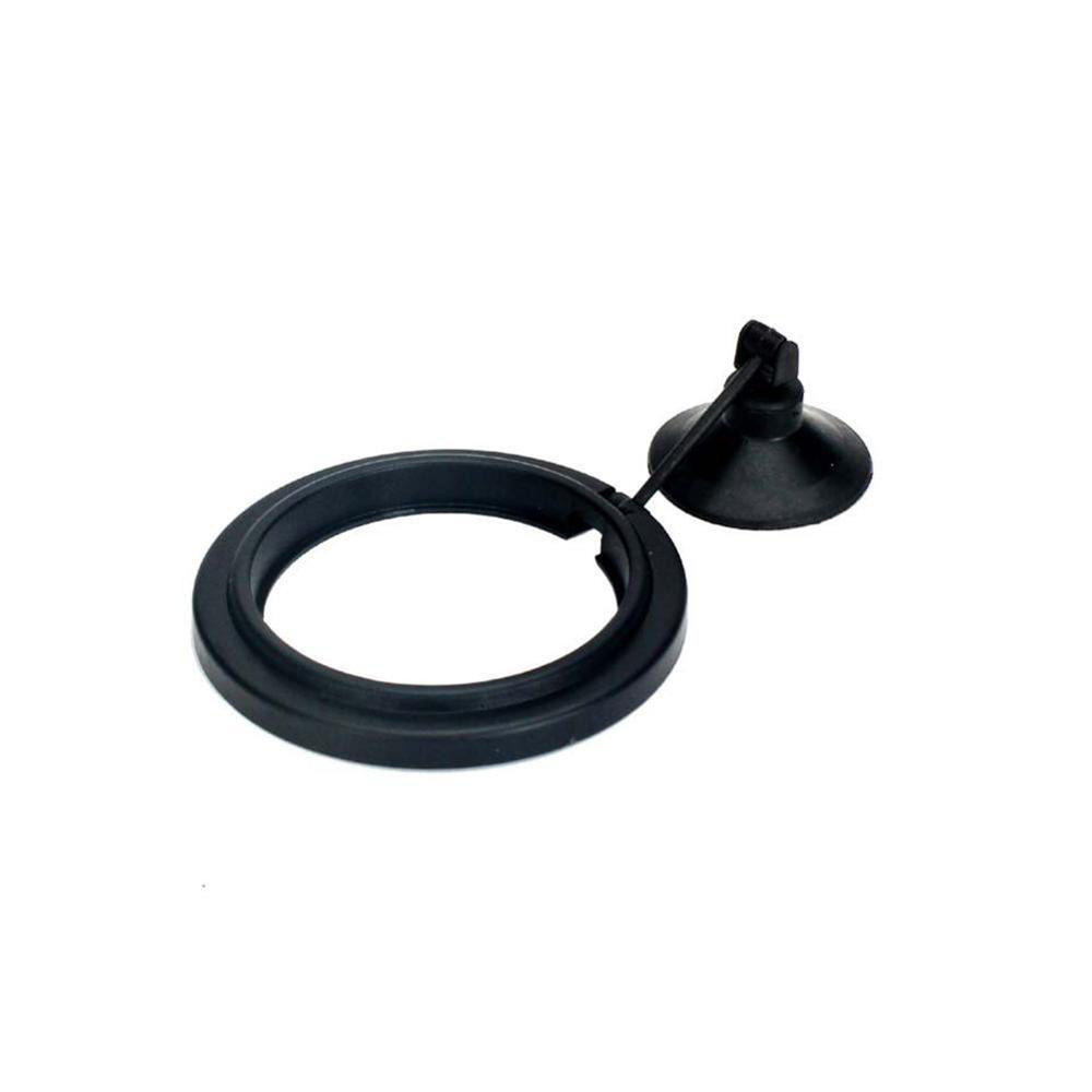 EODKUS Quảng trường Tròn Đồ dùng cho thú cưng Khay nạp thức ăn Với cốc hút Vòng cho ăn Trạm nổi Vòng tròn phao Người cho cá ăn - 3
