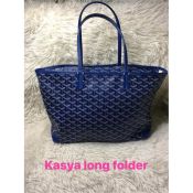 Goyard zip tote blue Japan preloved