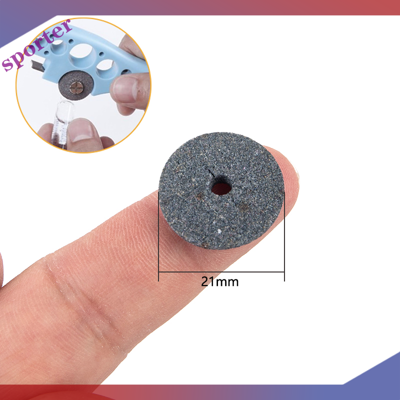 Sporter 10Pcs 21mm Medical Grinding Wheel Disc Cutting Injection Oral Liquid Ampoules ราคา 18 บาท*ส่งฟรี