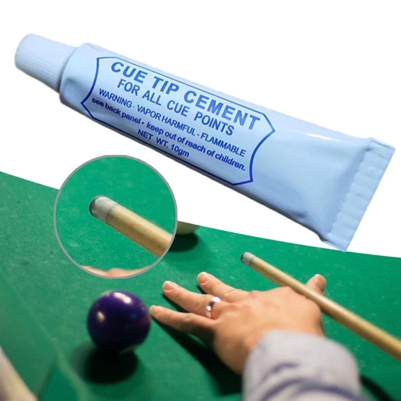 Pool Cue Tip Repair Glue - Cement For Snooker/Billiard Sticks, New