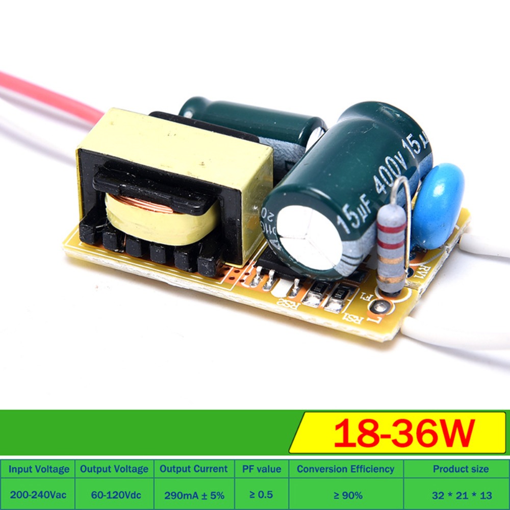 BIMI Multi-Wattage LED Light Driver Dimmable Constant Current Transformer Module Board Professional AC200-240V Light Transformer Indoor Lighting