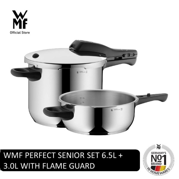 WMF Perfect Senior Set 6.5L + 3.0L With Flame Guard 0792669590 Singapore