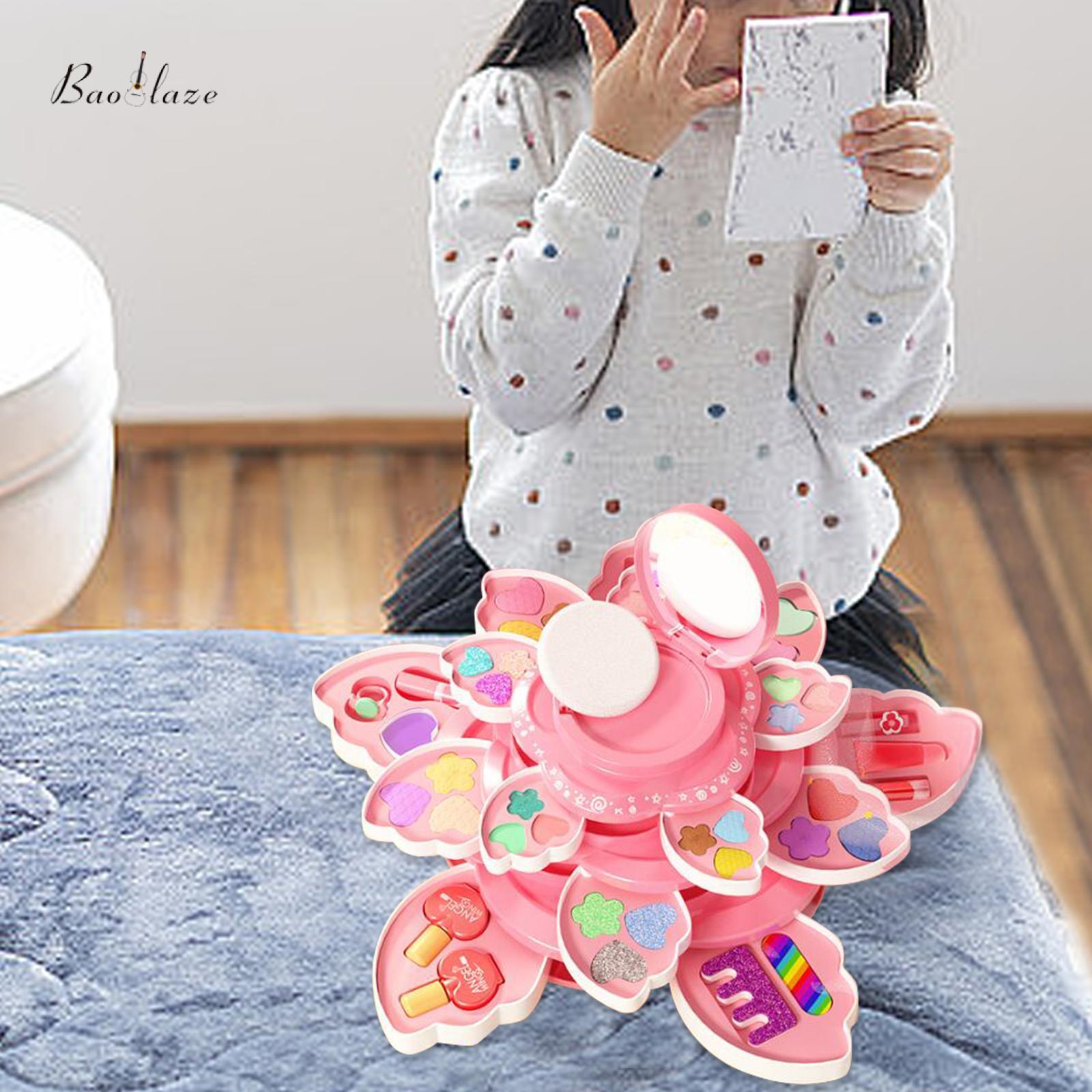 Baoblaze Makeup Set Toy Pretend Play Makeup Beauty Set, Makeup Girls Toys for Age 3 4 5+ Girls Kids Birthday Toys Gift ราคา 8,538 บาท*ส่งฟรี