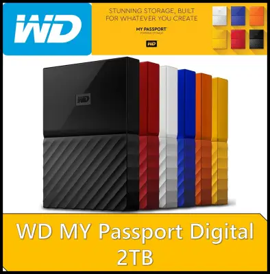 WD 2TB My Passport Portable External Hard Drive (Black)