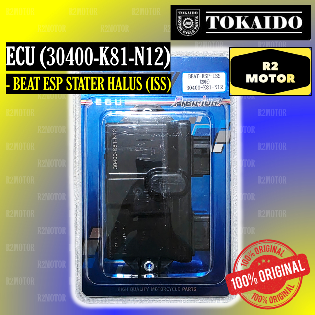 Tkd Ecu Ecm 30400-K81-N12 Beat Esp Stater Smooth Iss Tokaido Cheap Durable Precision Harga 656,980 rupiah*Gratis Ongkir