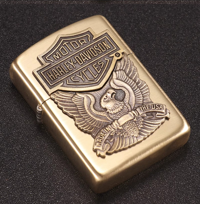 Emblem dán Zippo harley davidson