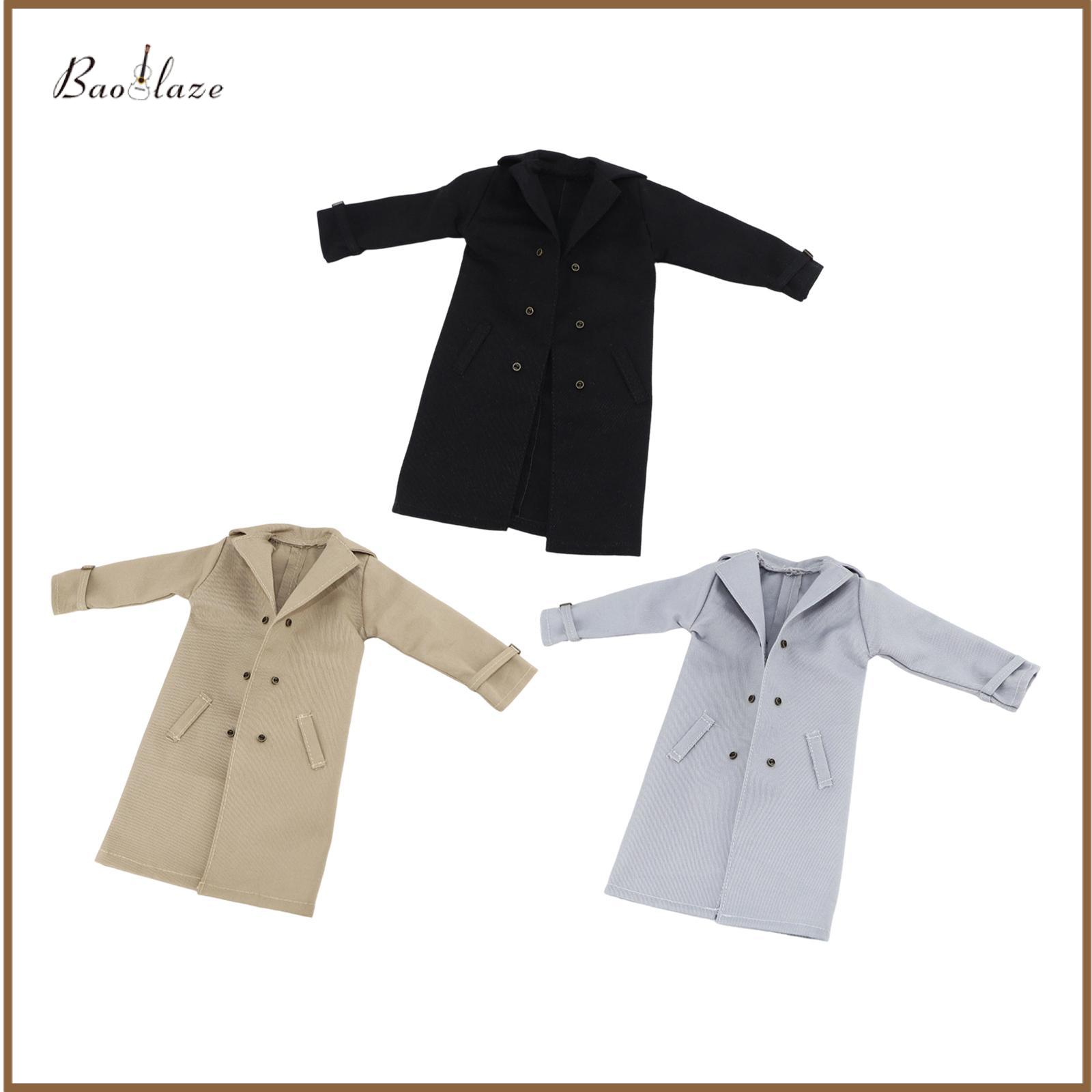 1/6 Scale Trench Coat Wind Coat Casual Men Trendy Wear Resistant Doll Clothes for 12in Doll Model Figures Body Accessories ราคา 9,333 บาท*ส่งฟรี