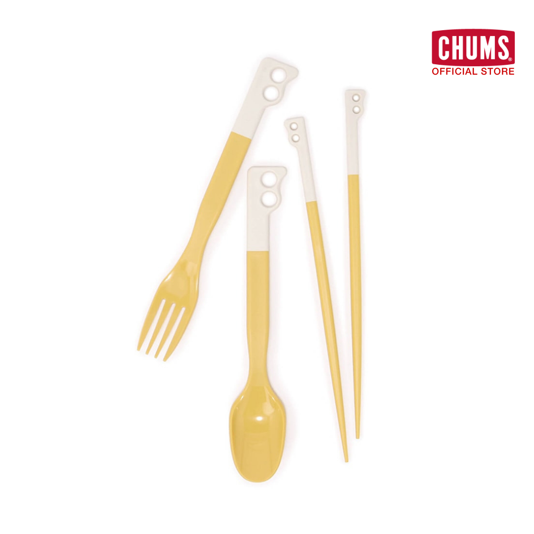 CHUMS Camper Cutlery Set / ชุดช้อนส้อมตะเกียบ อุปกรณ์เครื่องใช้บนโต๊ะอาหาร อุปกรณ์แคมป์ปิ้ง ชัมส์ ราคา 990 บาท*ส่งฟรี