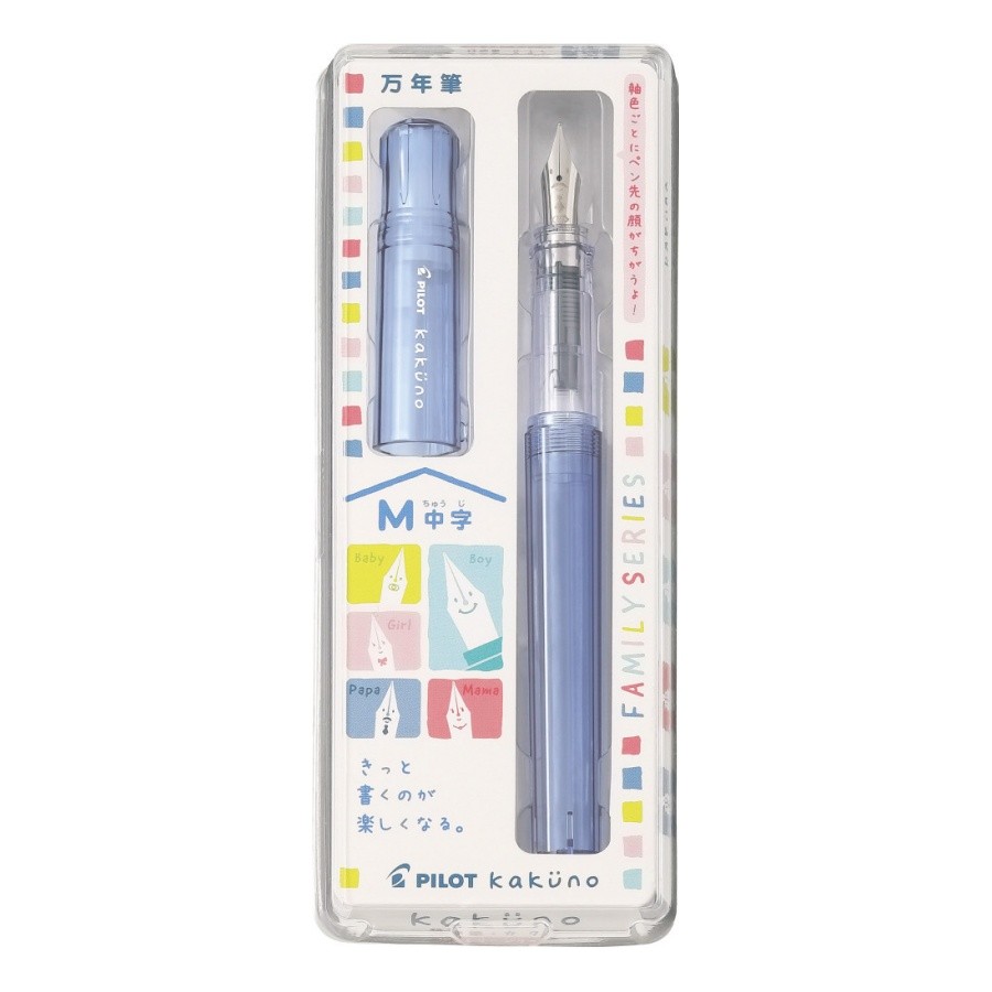 PILOT Kakuno Fountain Pen Family / Soft Color / Madoromi | EF / F / M Direct from Japan