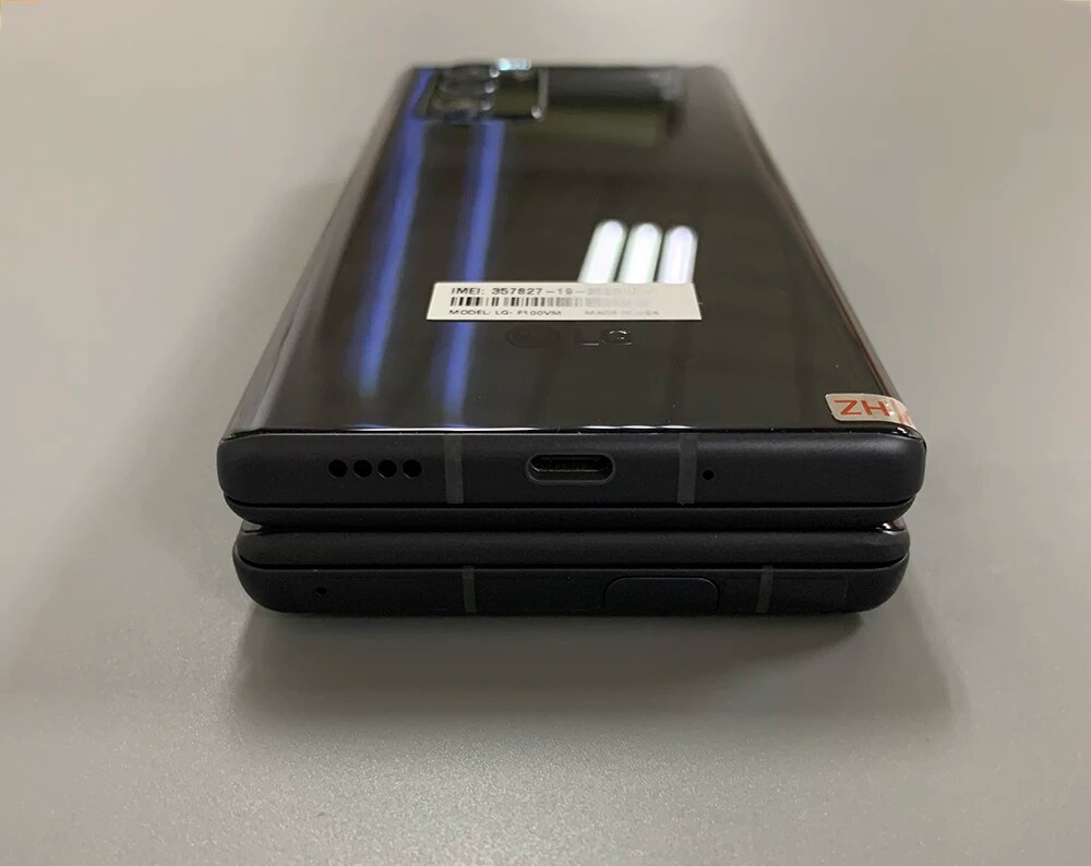 PIVBE LG WING LMF100N LMF100VM 5G โทรศัพท์มือถือ หน้าจอ OLED 6.8 นิ้ว RAM 8GB ROM 128GB/256GB 64MP 32MP NFC โทรศัพท์มือถือ Android QIVBO