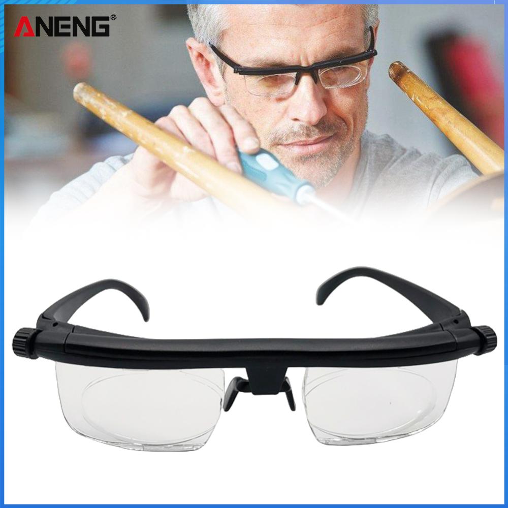 【Anh】 Kính đọc sách lấy nét tự động bền bỉ--Hiệu chỉnh cận thị-6D đến + 3D với ống kính chống va đập để đảm bảo an toàn và đáng tin cậy