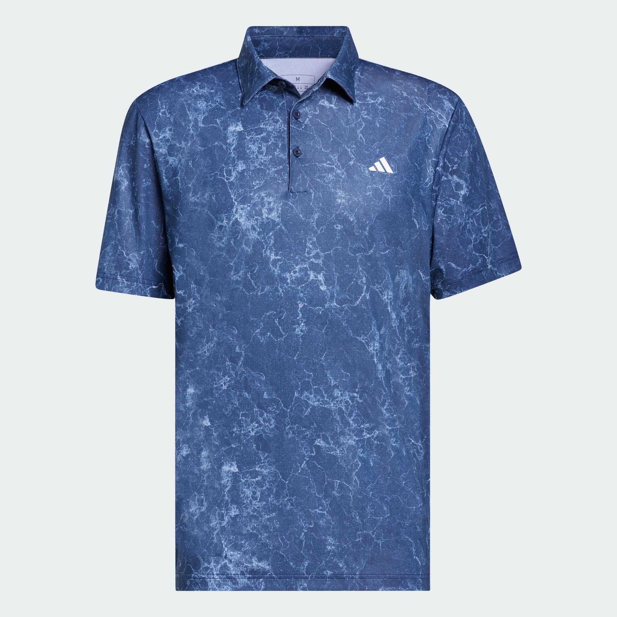 adidas Đánh gôn Áo Polo Họa Tiết Ultimate365 Nam Màu xanh da trời IP2445