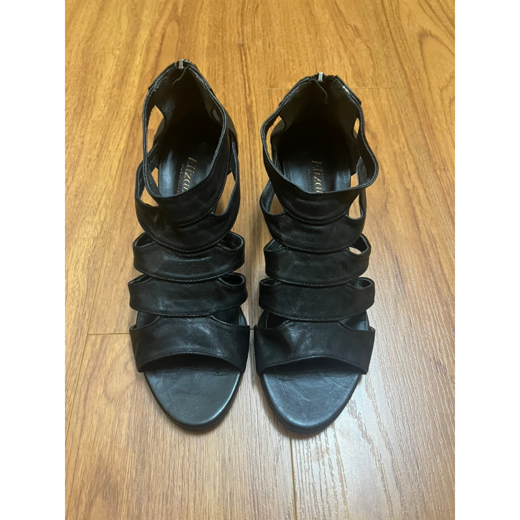 [Hn] Women's Shoes with Closed Heels 36.5, Genuine Leather, 2Hand