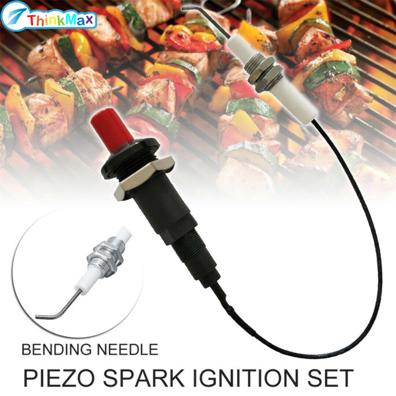 Propane Push Button Piezo Igniter Kit Universal Electronic Ignition Device For Gas Grill Heater Stove ราคา 94 บาท*ส่งฟรี