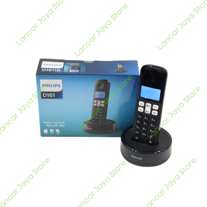 D161 / TELEPON RUMAH WIRELESS D161 CORDLESS PHONE Harga  750,000 Ringgit*Penghantaran Percuma