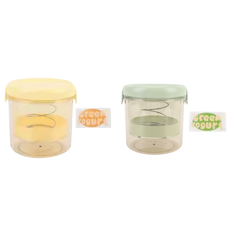 【Latest model】Yogurt Cheese Maker Machine Efficient Sustainable Round Safe Fine Mesh Greek Yogurt Strainer Easy to Clean for Home