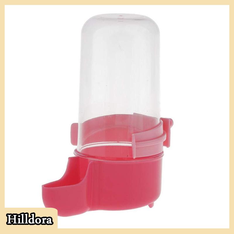 [Hilldora] Automatic Bird Water Drinker Feeder Waterer Food Cup External Bird Food Box Bird Supplies And Bird Cage Accessories 200 Ml