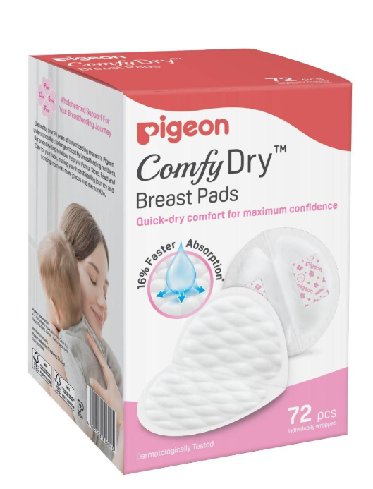 Pigeon ComfyFeel Breast Pads 12pcs/ 72pcs / 100pcs 100% Original Breastpad