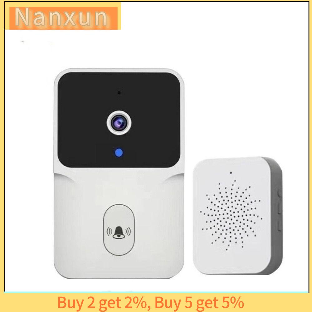 NWSJ HD Chuông cửa không dây Tầm nhìn ban đêm hồng ngoại Truy cập từ xa Chuông cửa Video Wifi Thời trang Hệ thống liên lạc nội bộ video an ninh Camera chuông cửa