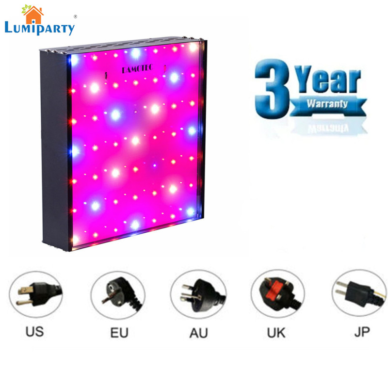 LumiParty AC85-265V 300W LED เต็มสเปกตรัมเติบโตแสงสำหรับโรงงานดอกไม้ในร่ม