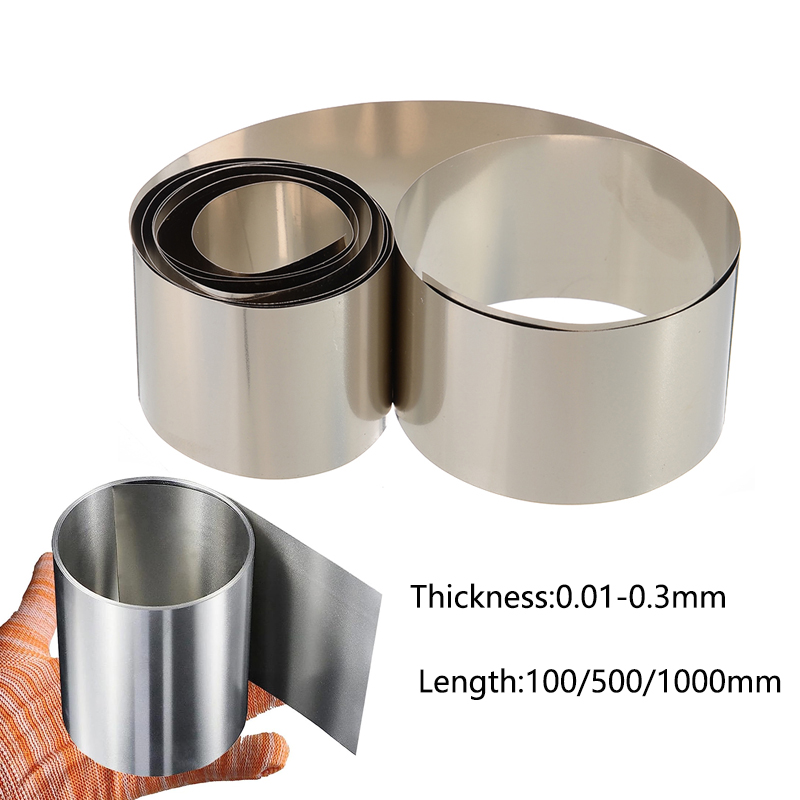 Độ dày 0,01mm-0,1mm Tấm thép dải không gỉ Mỏng SS304 Tấm thép không gỉ / Chống ăn mòn lá