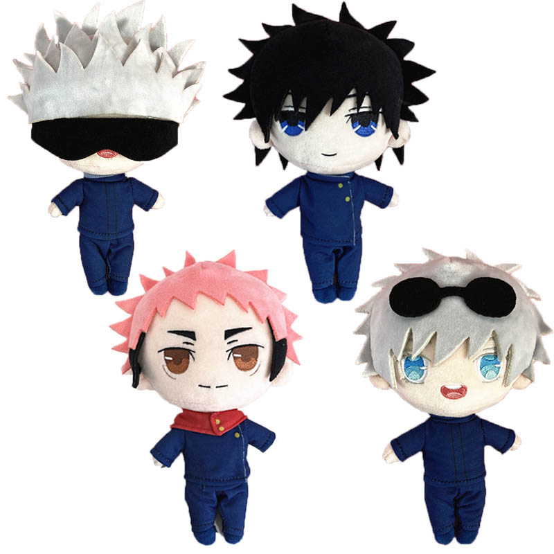 Gối cosplay Búp bê đồ chơi thú nhồi bông mềm dễ thương Anime jujutsu kaisen yuji itadori fushiguro M