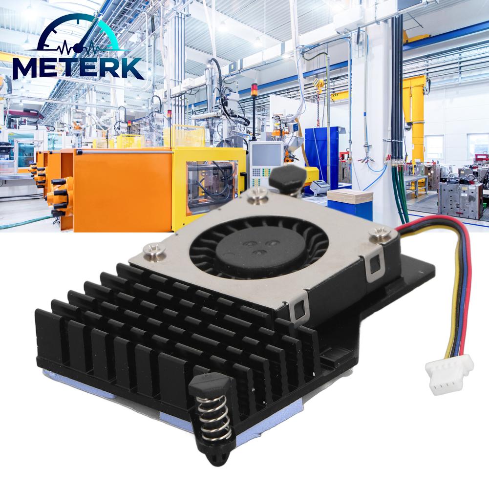 Meterk cho Bộ làm mát Pi 5 Khả năng tương thích tốt cho Bộ làm mát Pi 5 Bền bỉ Cài đặt dễ dàng Giao diện 4 chân Hợp kim nhôm cho các cửa hàng sửa chữa Giá 120,000 Đồng*Miễn phí vận chuyển