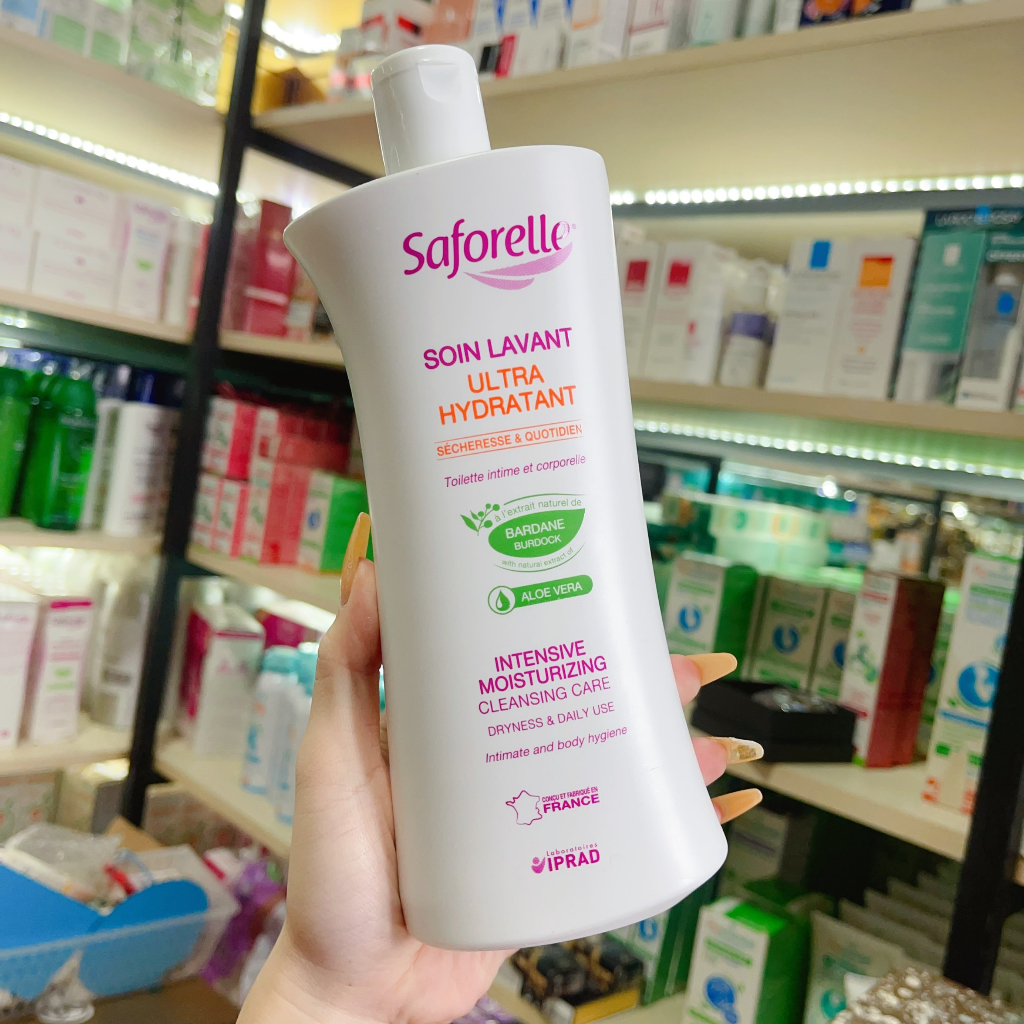 [Khô ngứa] Dung dịch vệ sinh Saforelle Secheresse & Quotidien 500ml - SẢN PHẨM ĐƯỢC SHOP CHỌN LỌC KĨ, RẤT ĐƯỢC ƯA CHUỘNG TRÊN THỊ TRƯỜNG, KHÁCH YÊU TRẢI NGHIỆM THỬ NHÉ, SẢN PHẨM TỐT, CHẤT LƯỢNG CAO