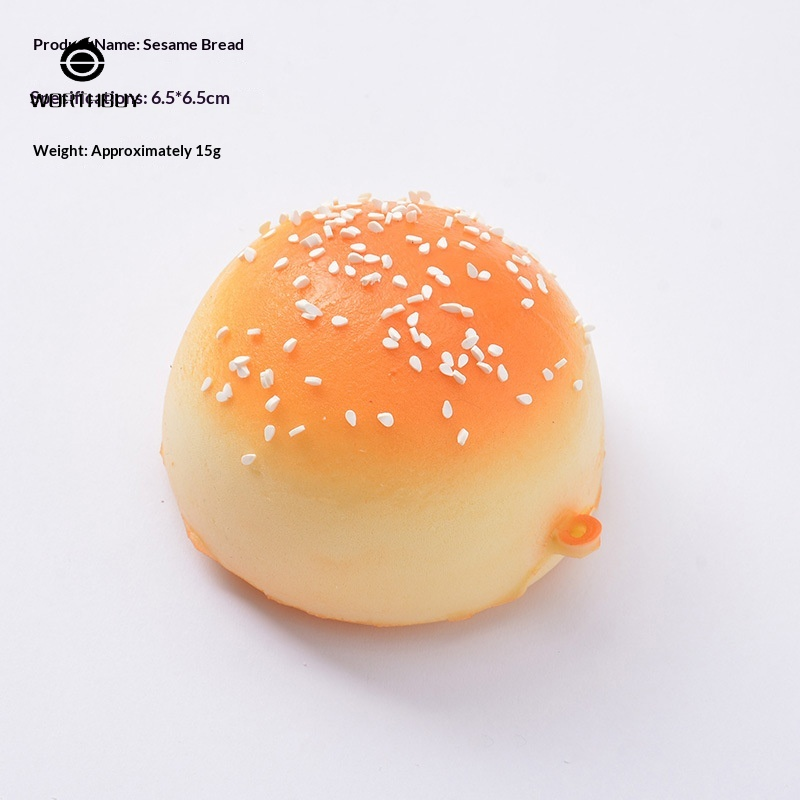 Realistic Sesame Bread Model for Photography and Decoration ราคา 173 บาท*ส่งฟรี