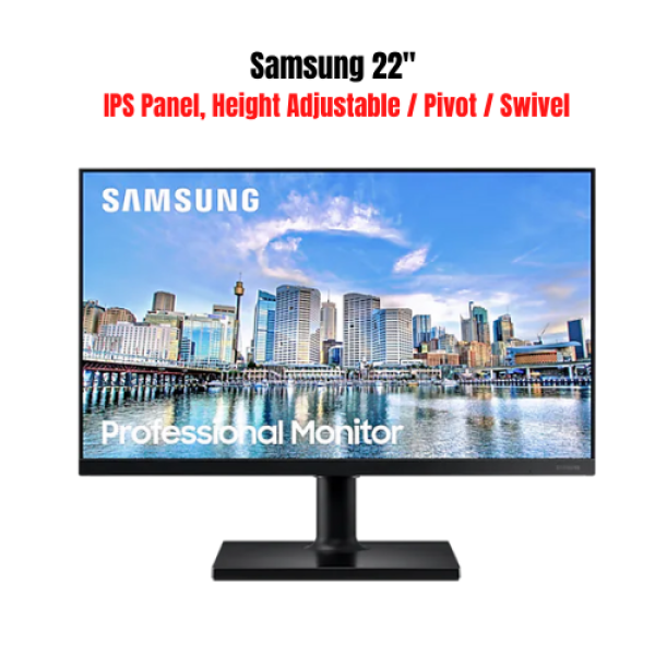Samsung 22 Business Monitor with IPS panel LF22T450FQEXXS (3 Years Local Warranty) Singapore